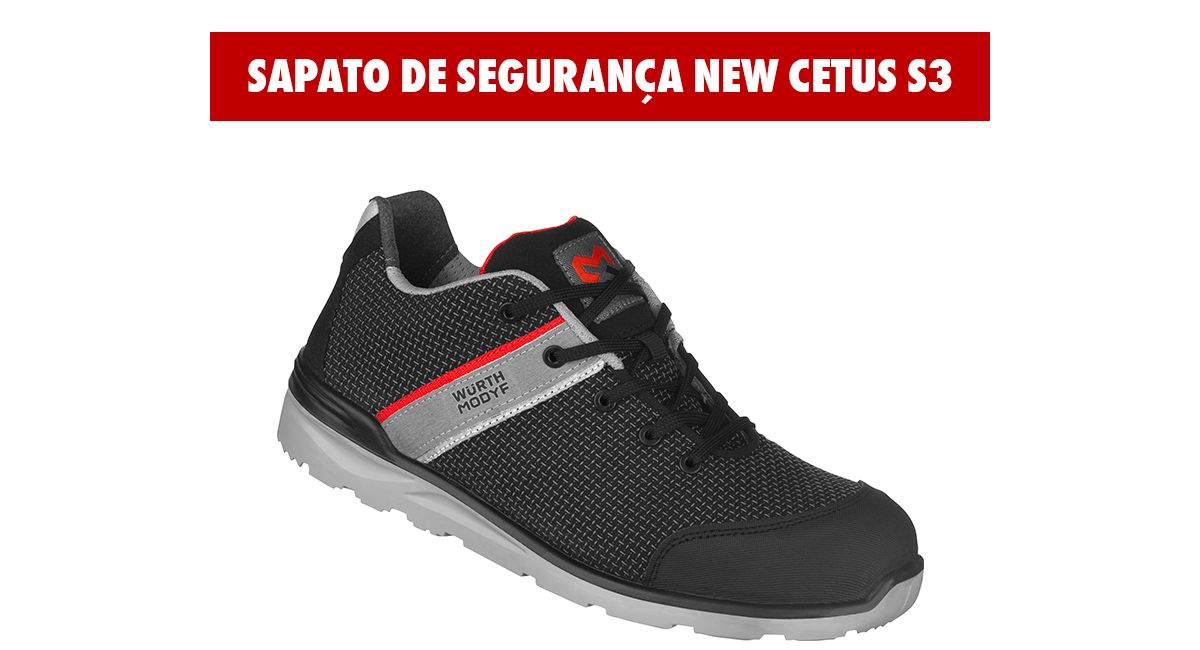 SAPATO DE SEGURANÇA NEW CETUS S3