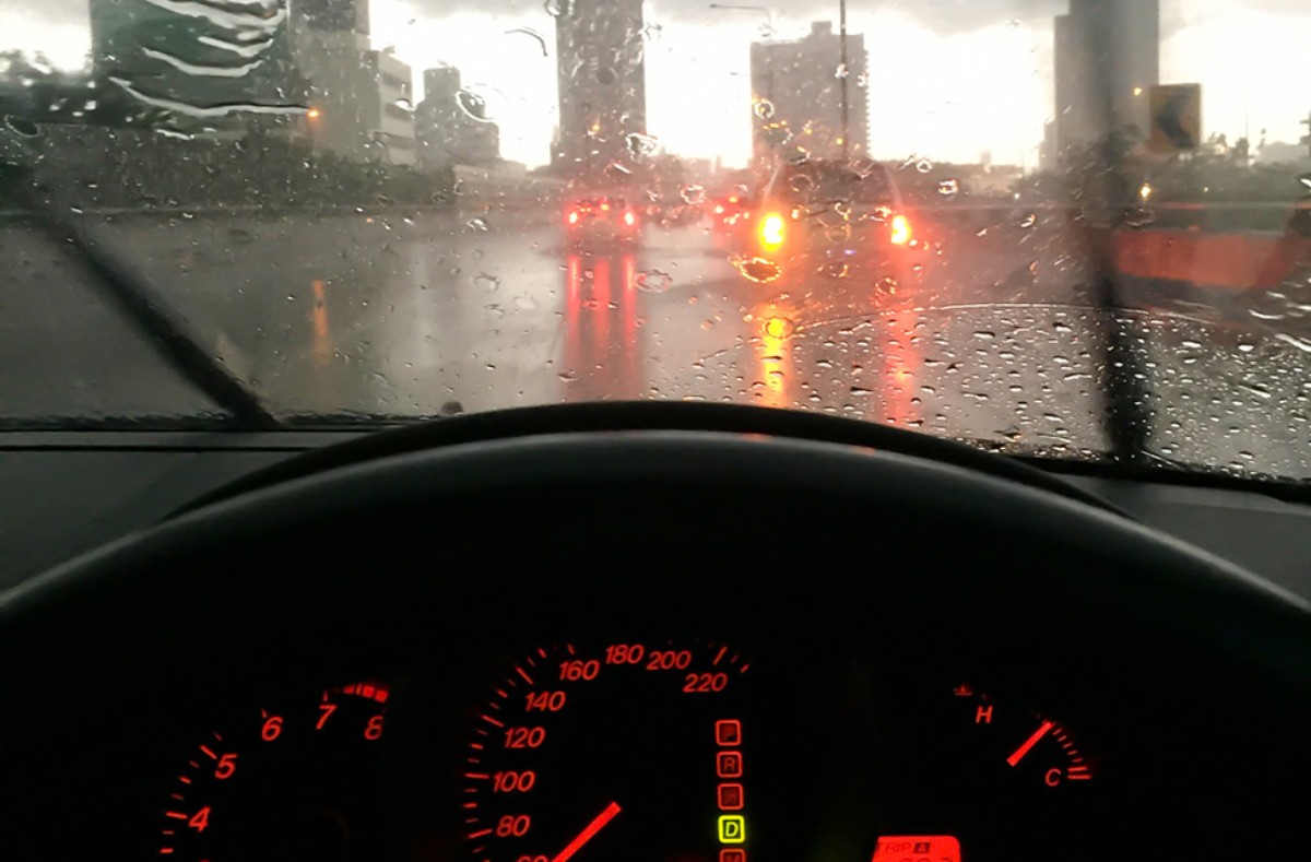 Conduzir com chuva
