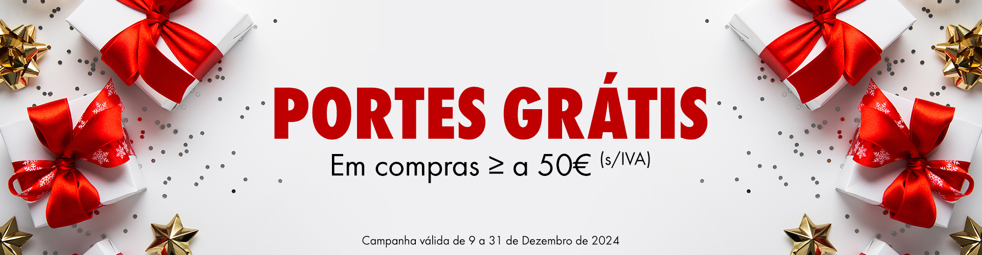 Portes Grátis 50EU