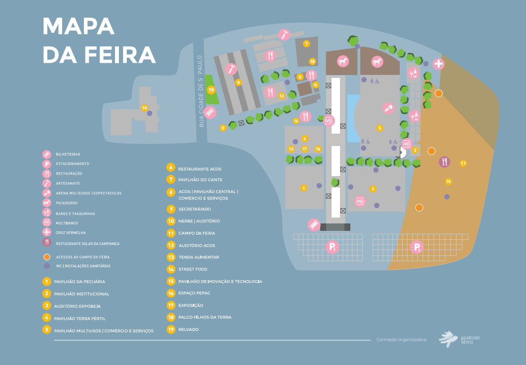 Mapa Ovibeja