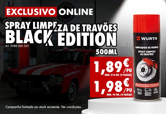 Spray Limpeza de Travões Black Edition