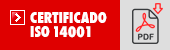 Certificado ISO 14001