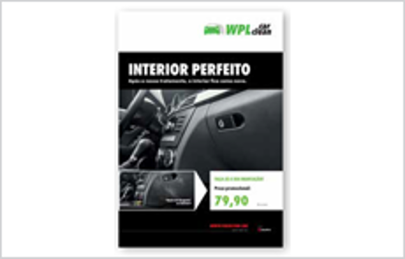 Poster A1 Limpeza Interior